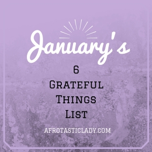 Grateful Things List